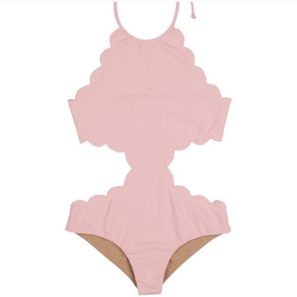 marysia // pink antibes cutout one-piece swimsuit - Picture 2 of 8